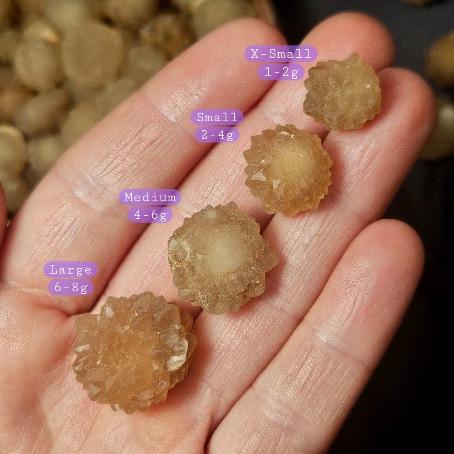 Natural Star Citrine from Morocco
