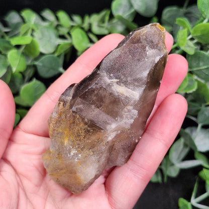 Hyalite Opal Smoky Quartz 120g