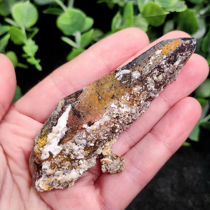 Hyalite Opal & Smoky Quartz 72g