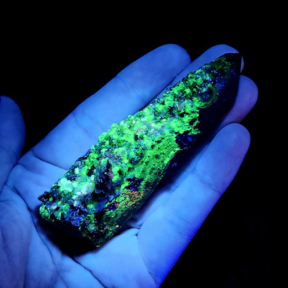 Hyalite Opal & Smoky Quartz 72g