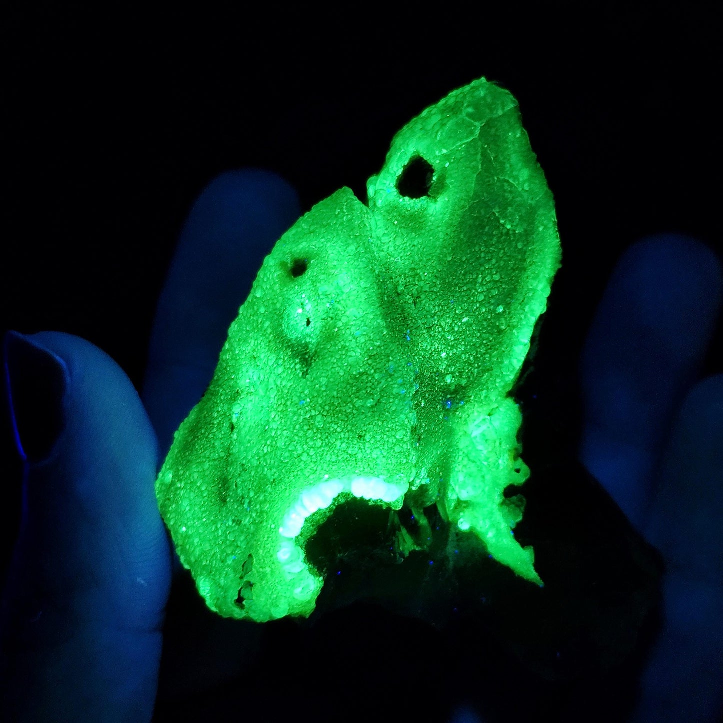 Hyalite Opal & Smoky Quartz