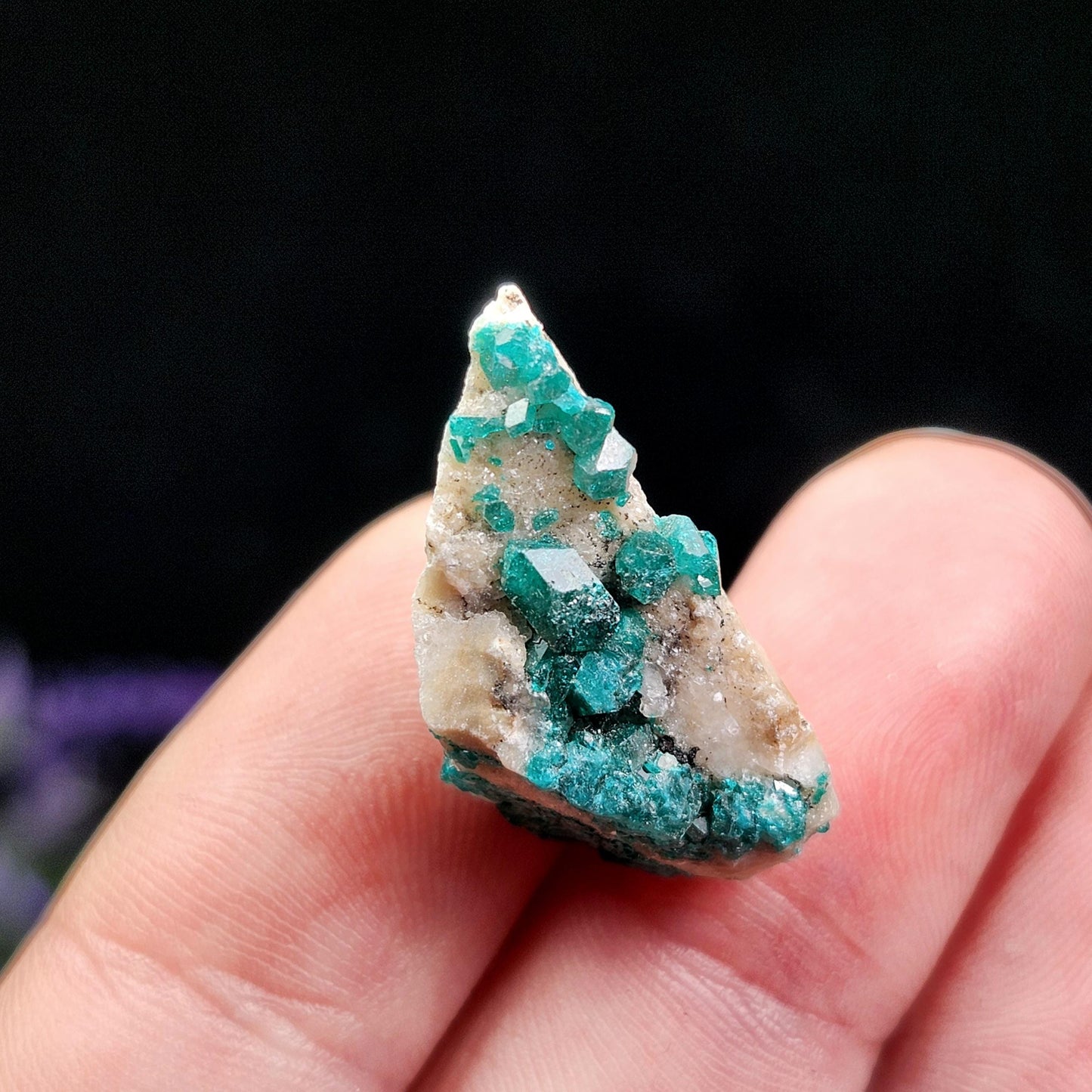 Dioptase Cluster