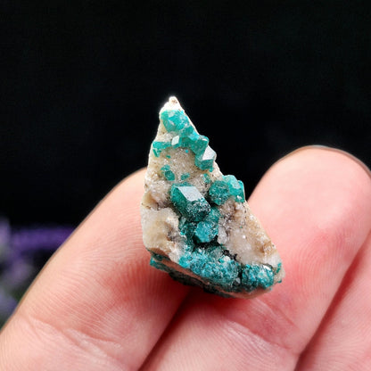 Dioptase Cluster