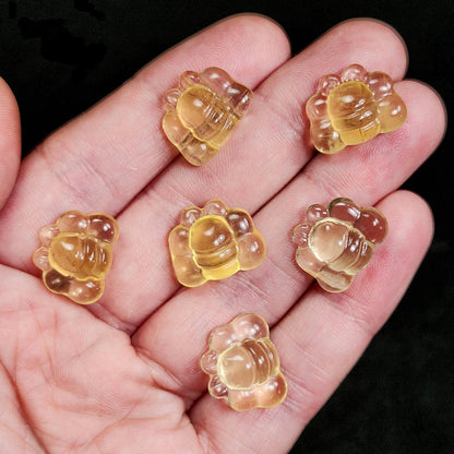 Yellow Fluorite Bee