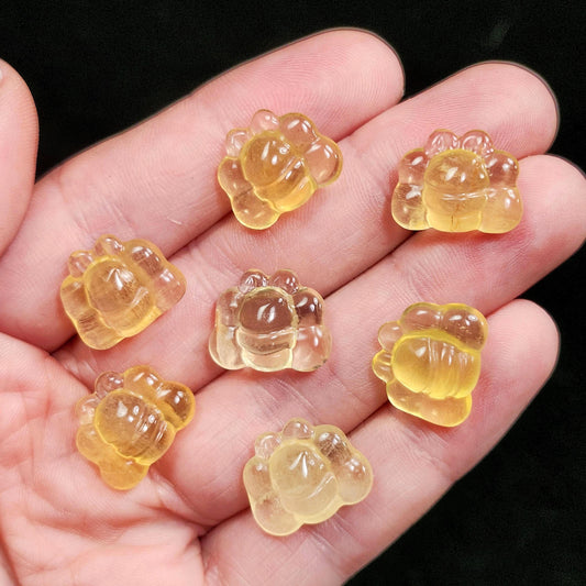 Yellow Fluorite Bee