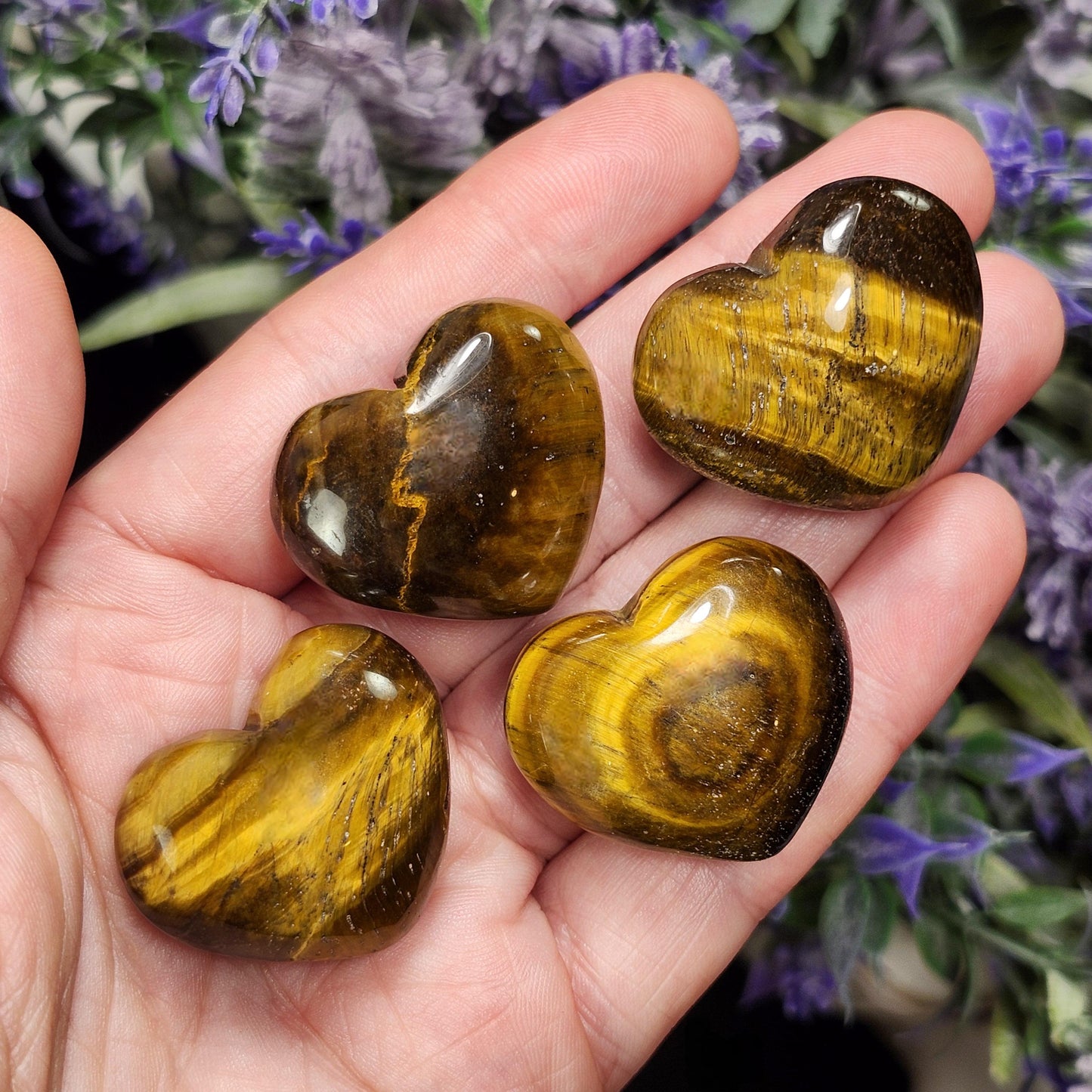 Tigers Eye Heart