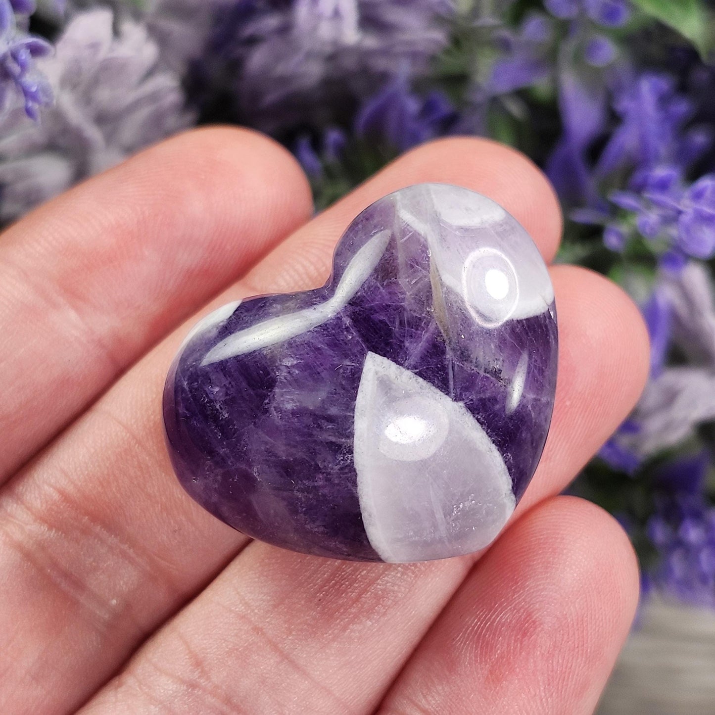 Amethyst Heart