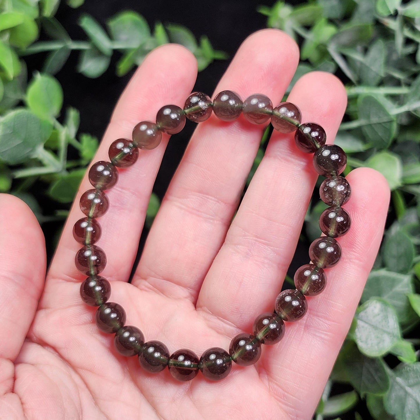 Black Tektite Bracelet