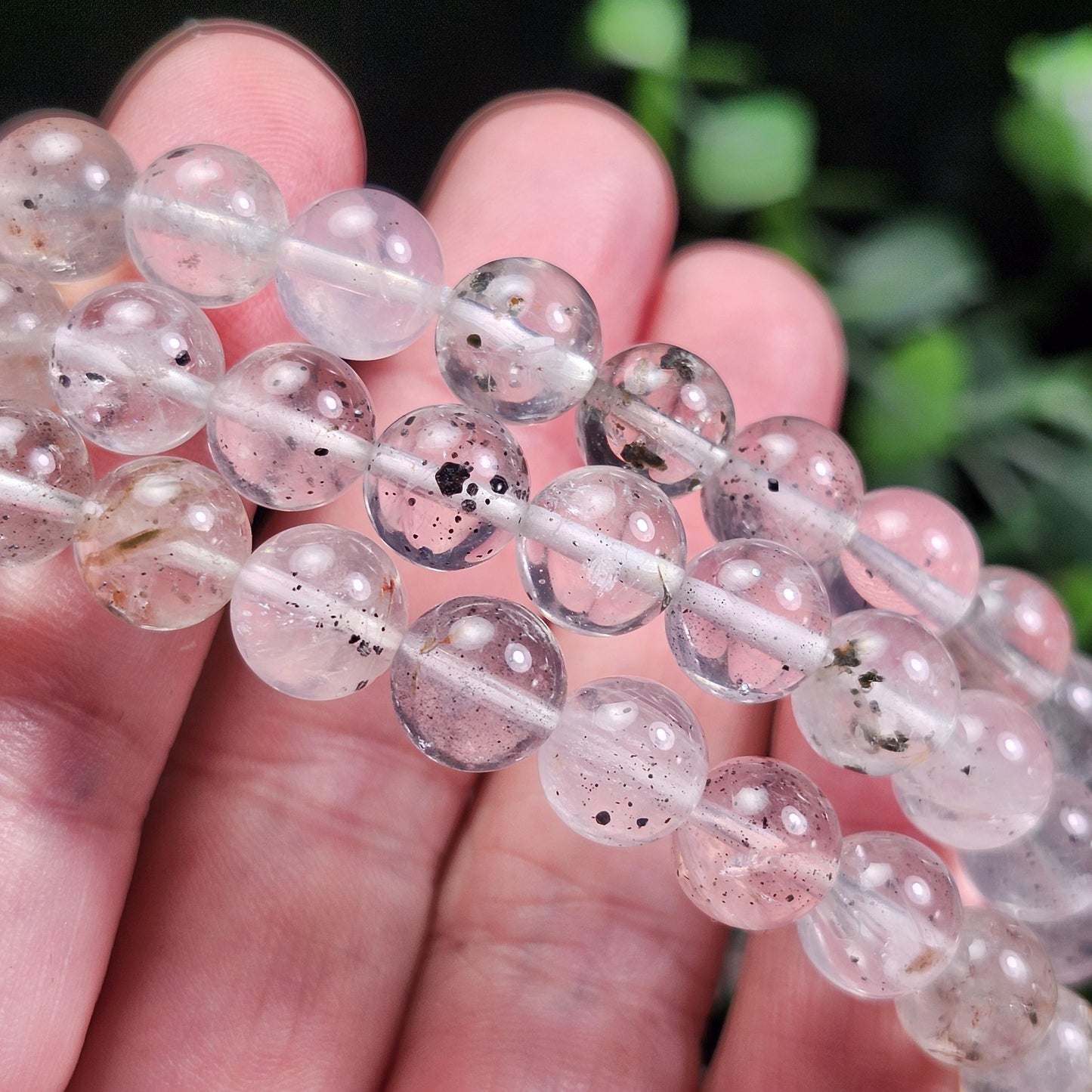 Lodolite Quartz Bracelet