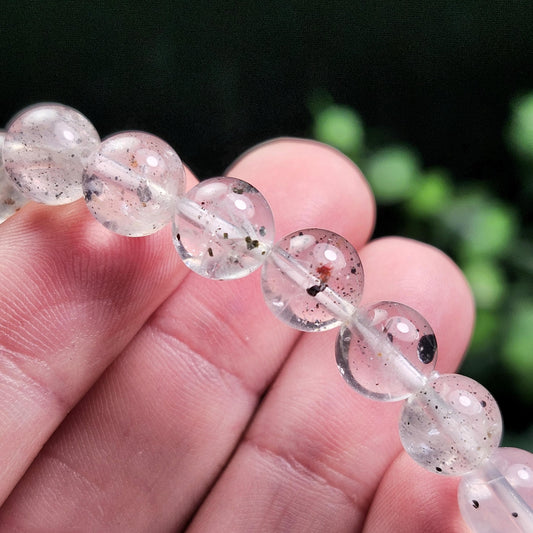Lodolite Quartz Bracelet