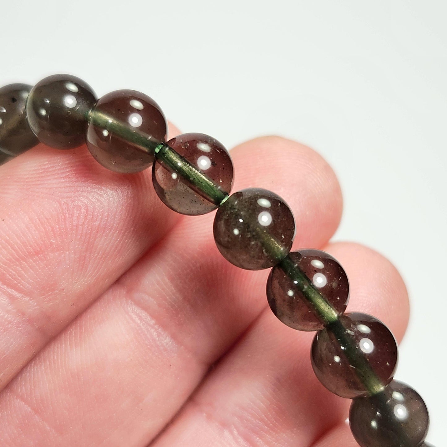 Black Tektite Bracelet