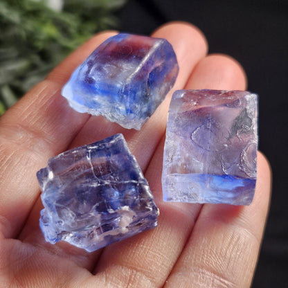 Blue Halite Crystal