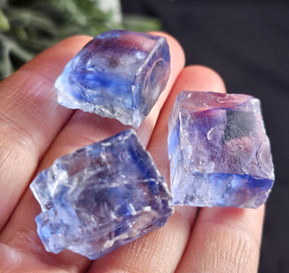 Blue Halite Crystal