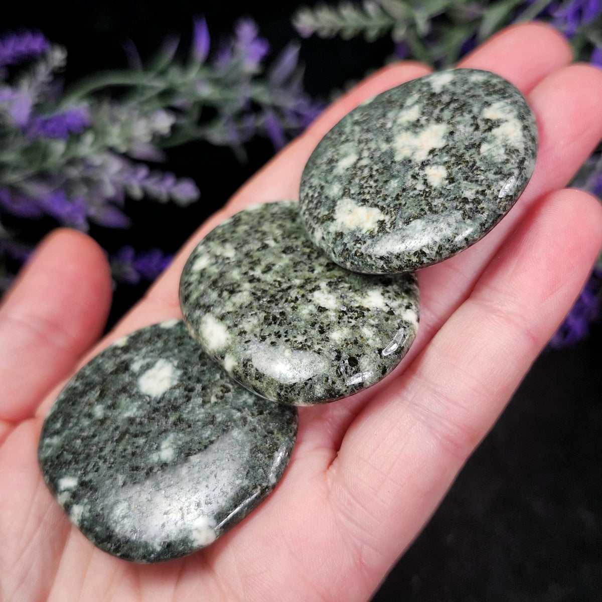 Preseli Bluestone "Stonehenge Stone" Palmstone Crystal Specimen – Dolerite Crystal (1.75