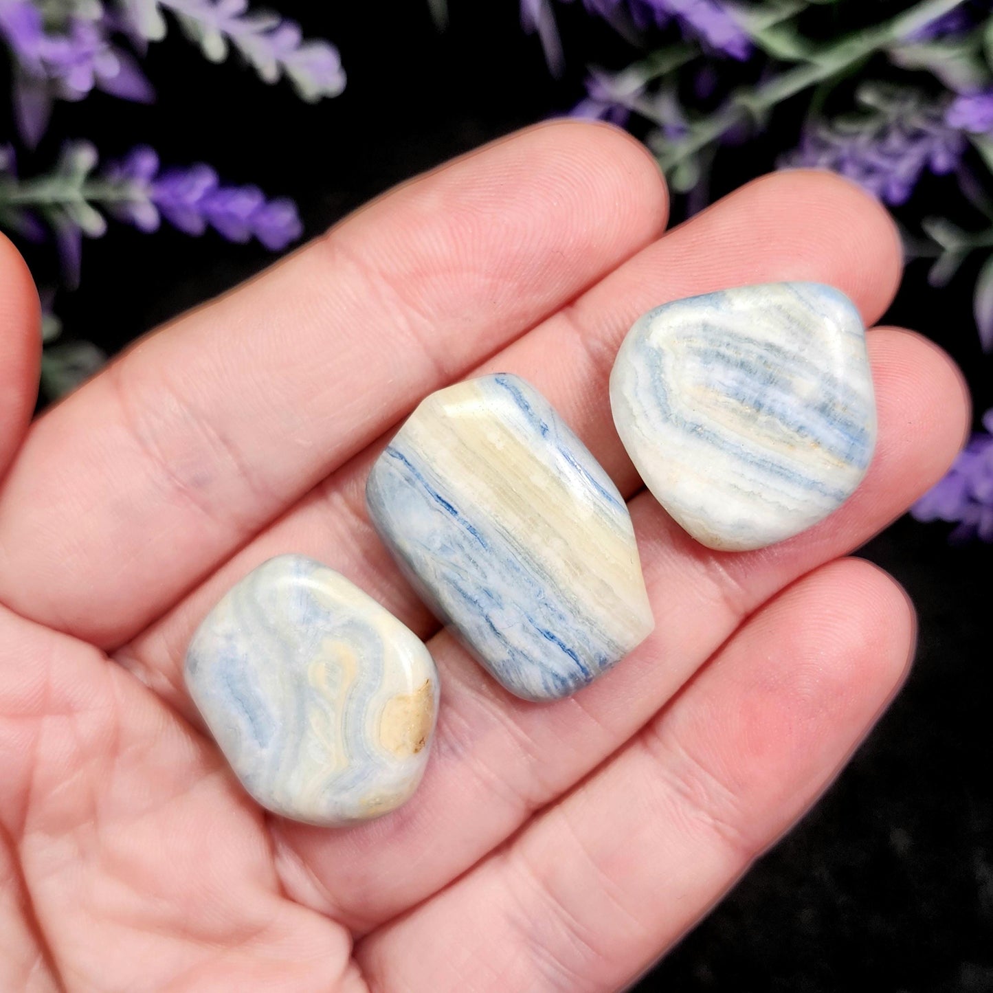 Blue Scheelite Crystal