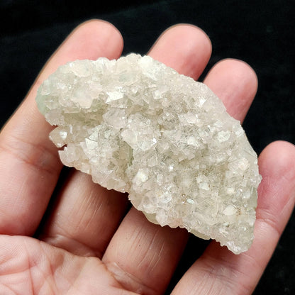 Datolite Crystal with Apophyllite Druze 60.8g
