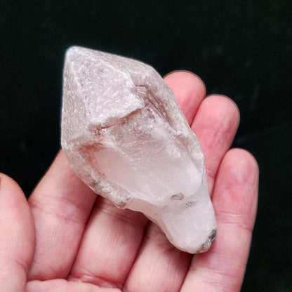 Dreamsicle Pink Lemurian Quartz Crystal (71g)