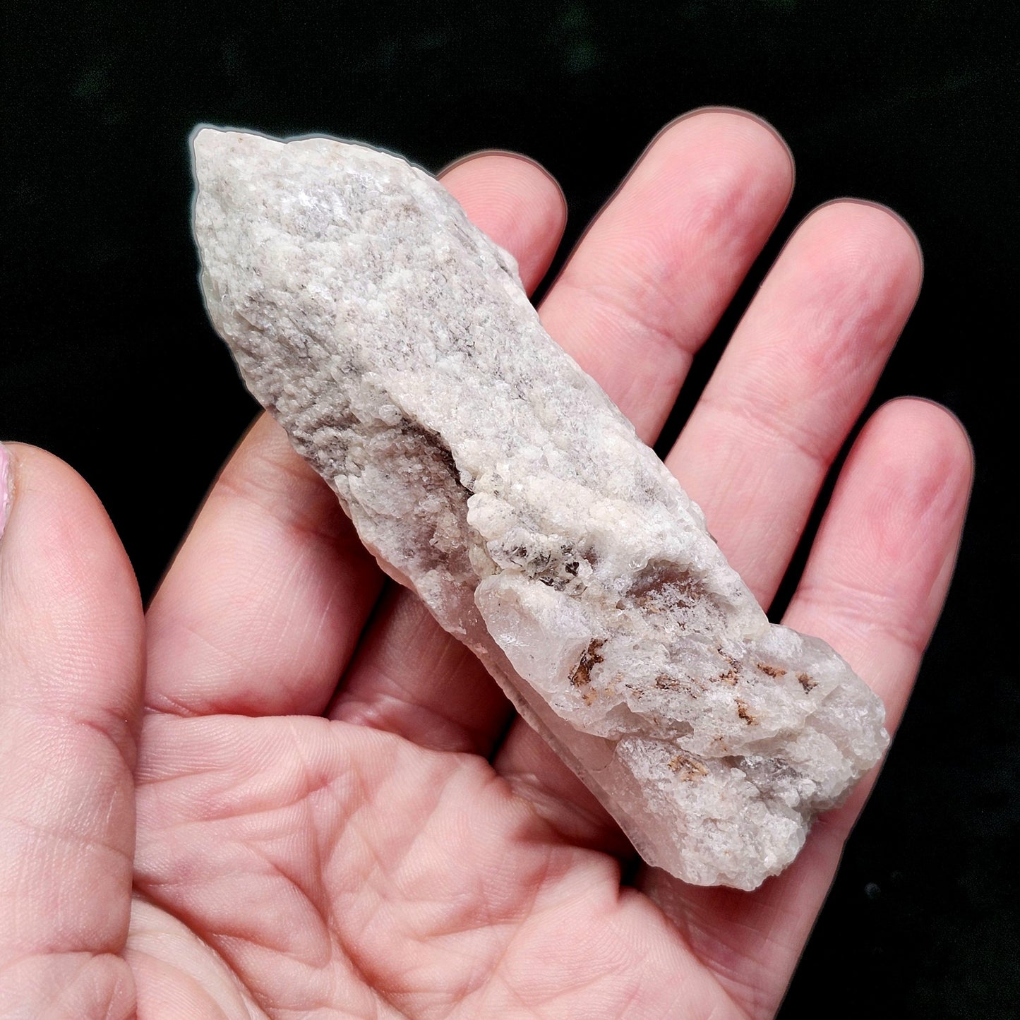 Dreamsicle Lemurian Quartz Crystal (77g)