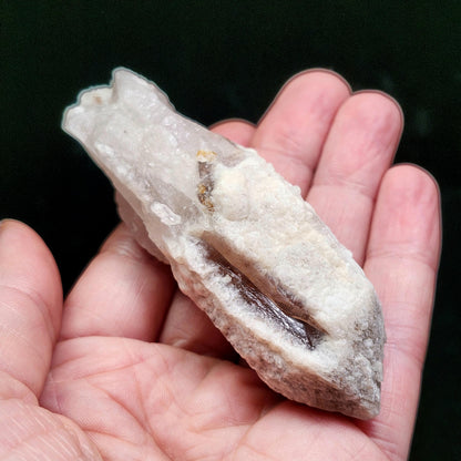 Dreamsicle Lemurian Quartz Crystal (77g)