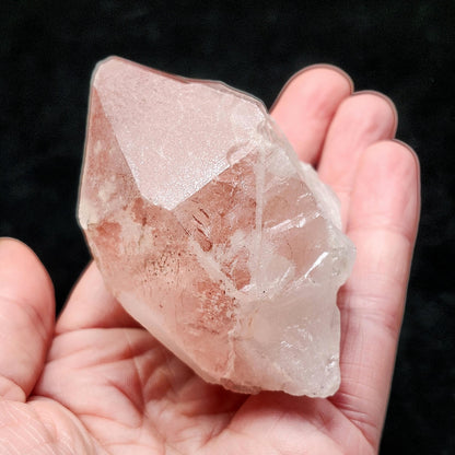 Dreamsicle Pink Lemurian Quartz Crystal (160g)