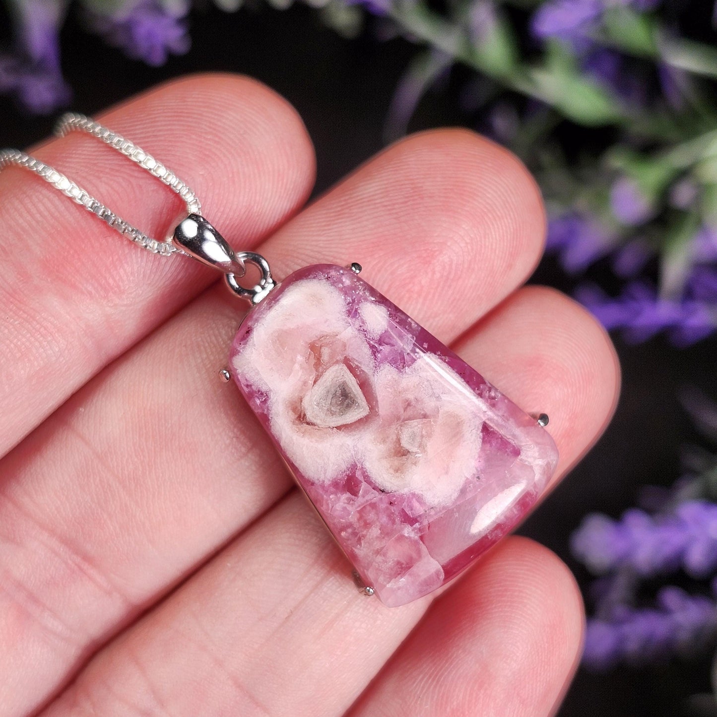 Rhodochrosite Pendant