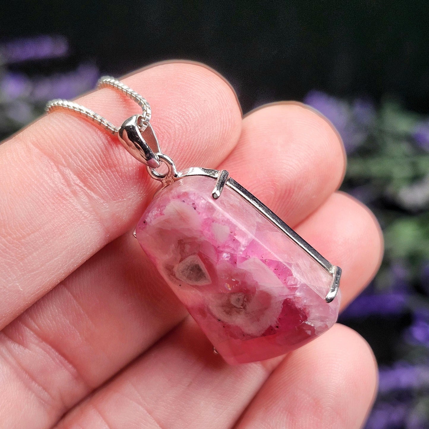 Rhodochrosite Pendant