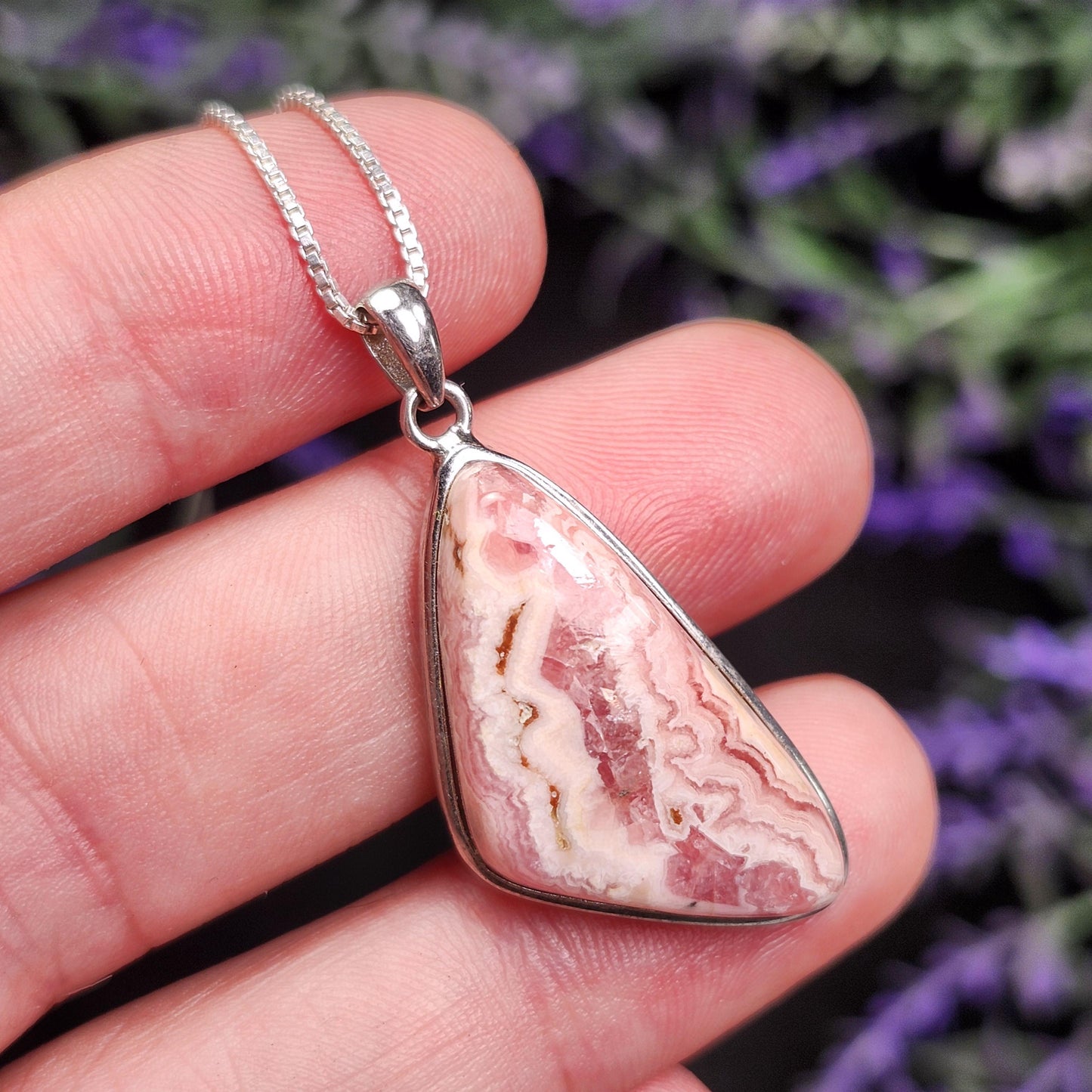 Rhodochrosite Pendant