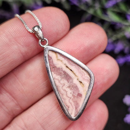 Rhodochrosite Pendant