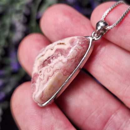 Rhodochrosite Pendant