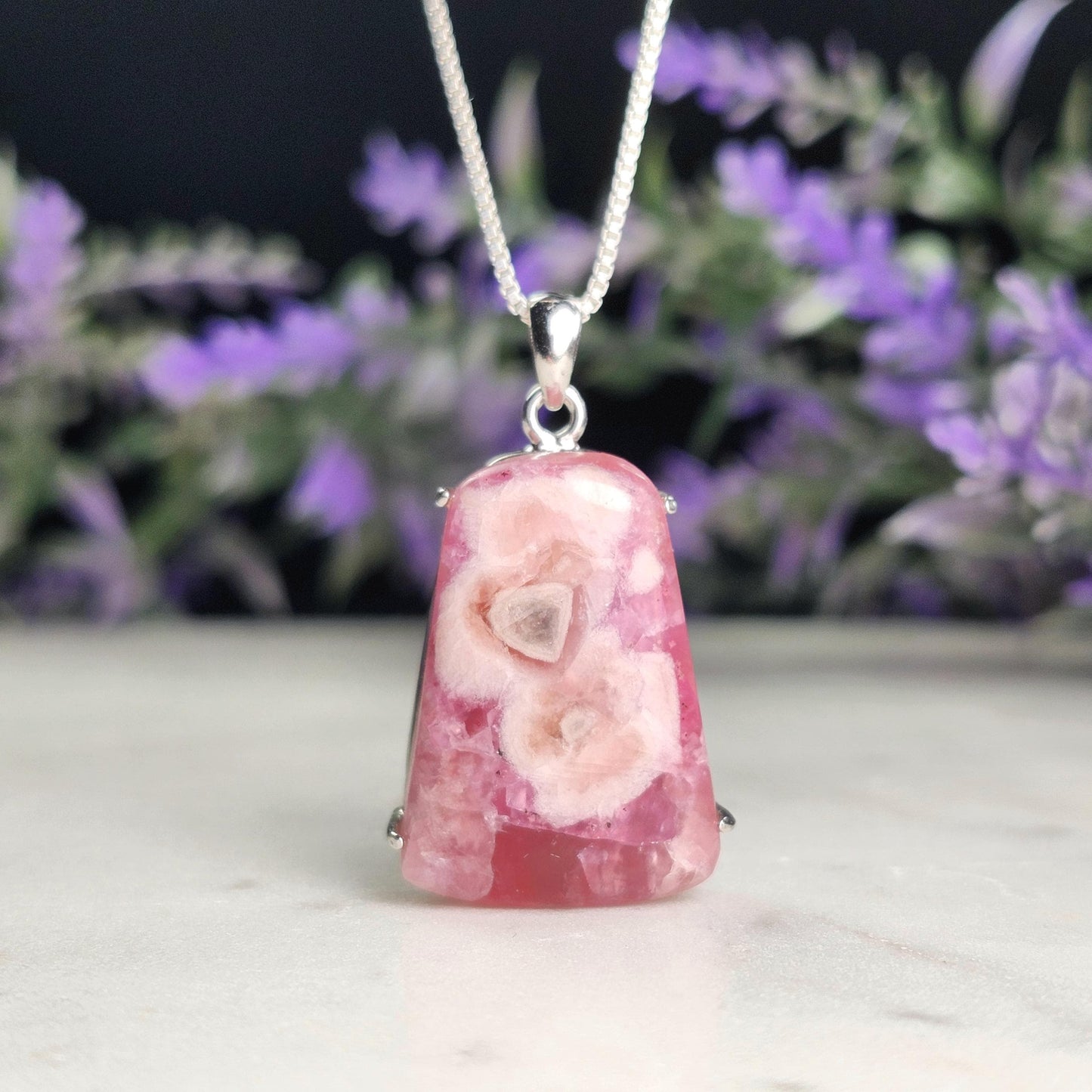 Rhodochrosite Pendant