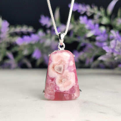 Rhodochrosite Pendant