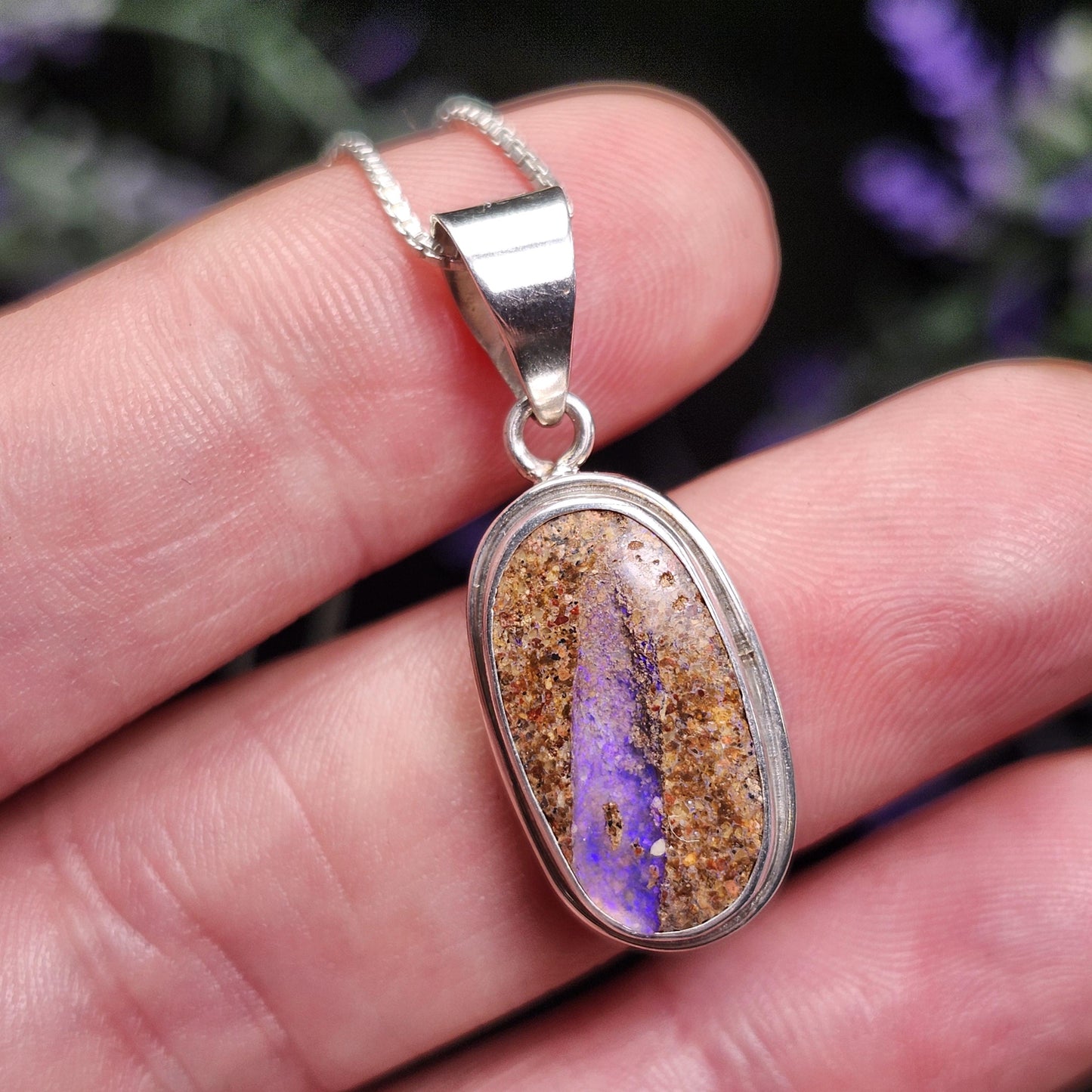 Boulder Opal Pendant