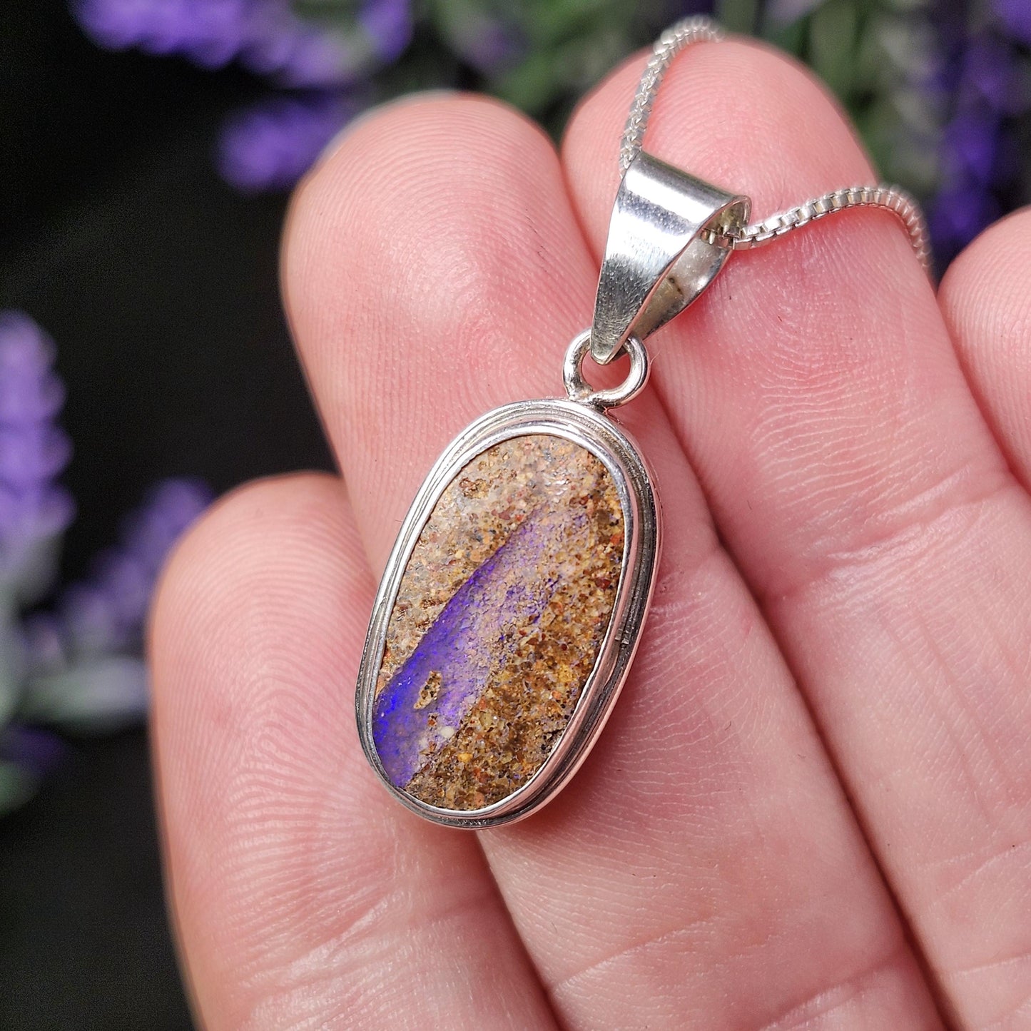 Boulder Opal Pendant