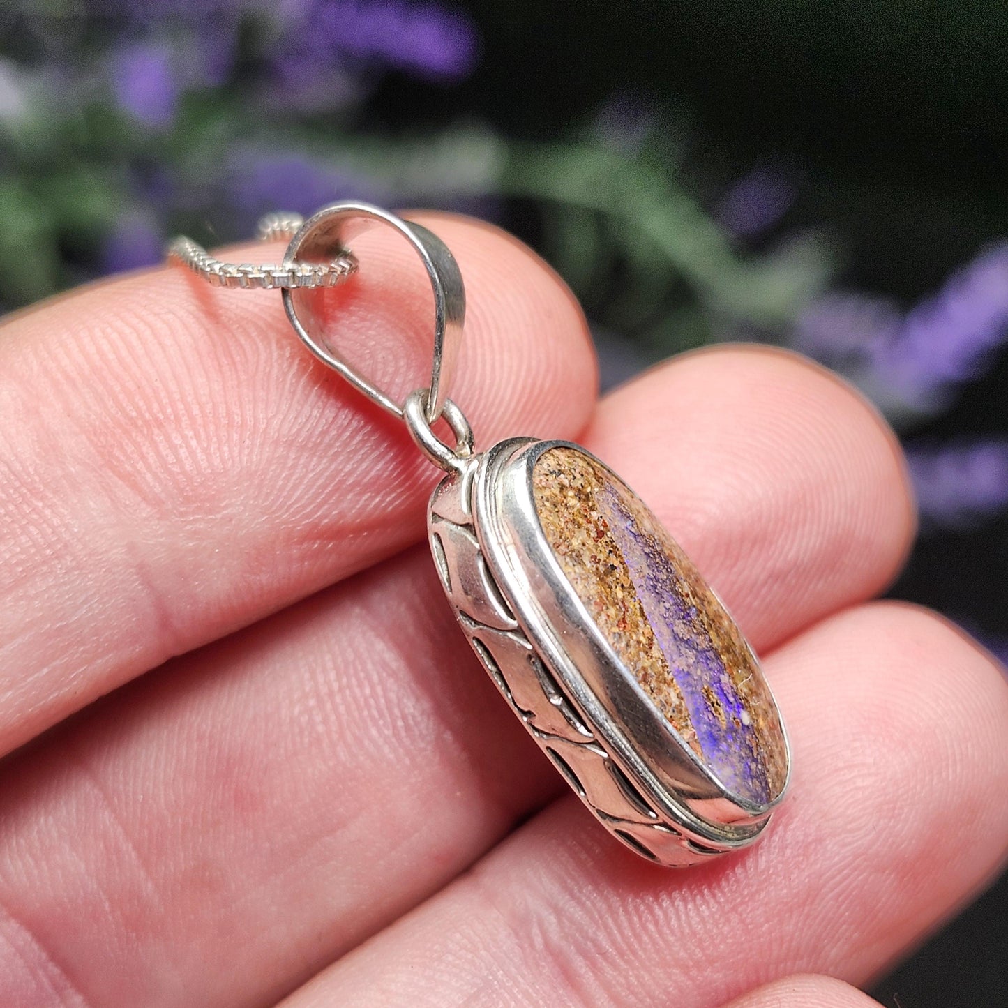 Boulder Opal Pendant