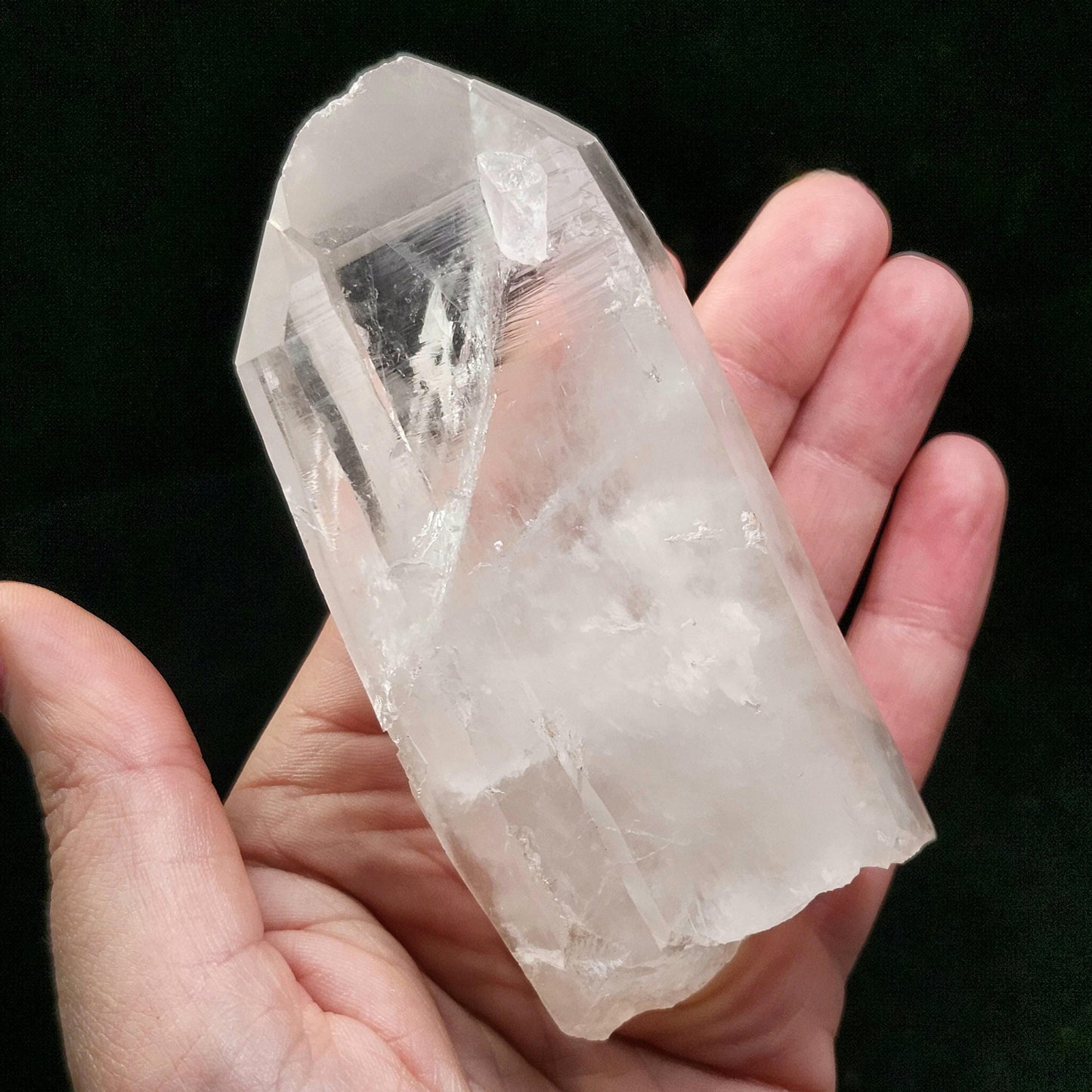 Lemurian Quartz Crystal 254g
