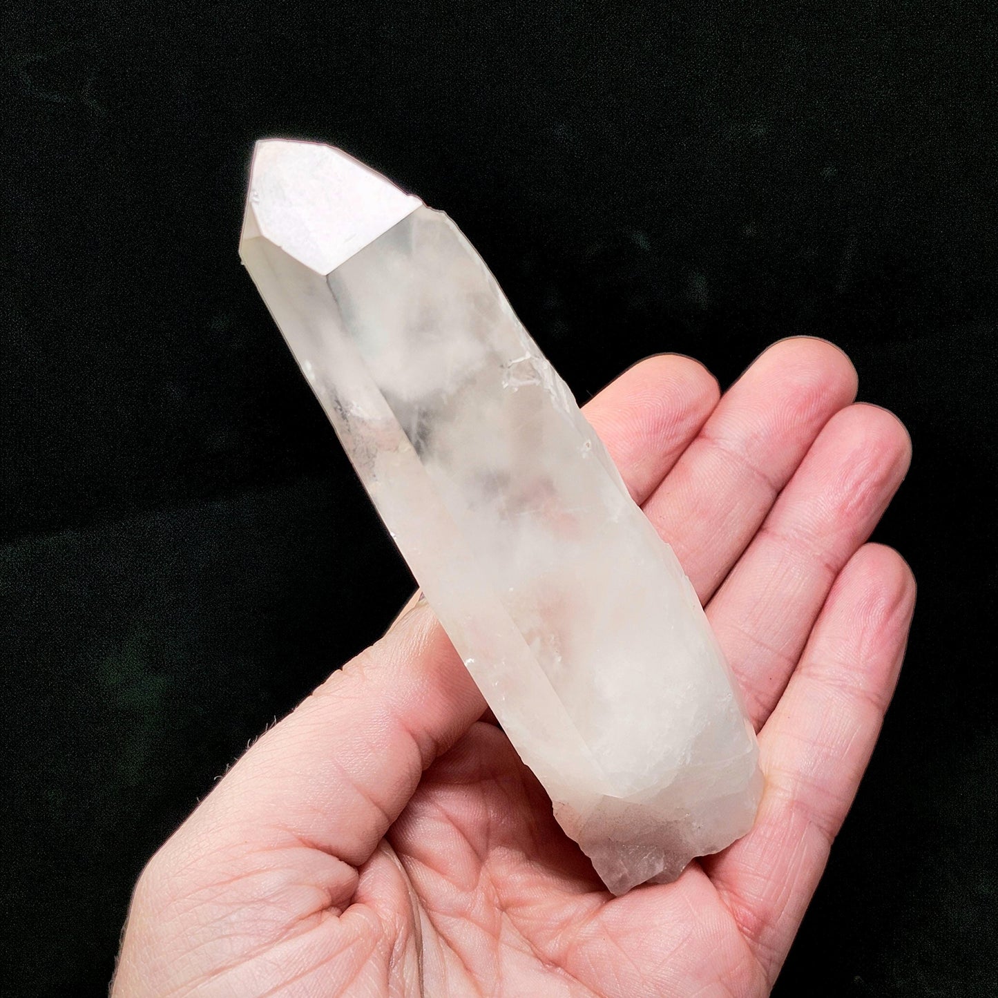 Lemurian Quartz Crystal 110g