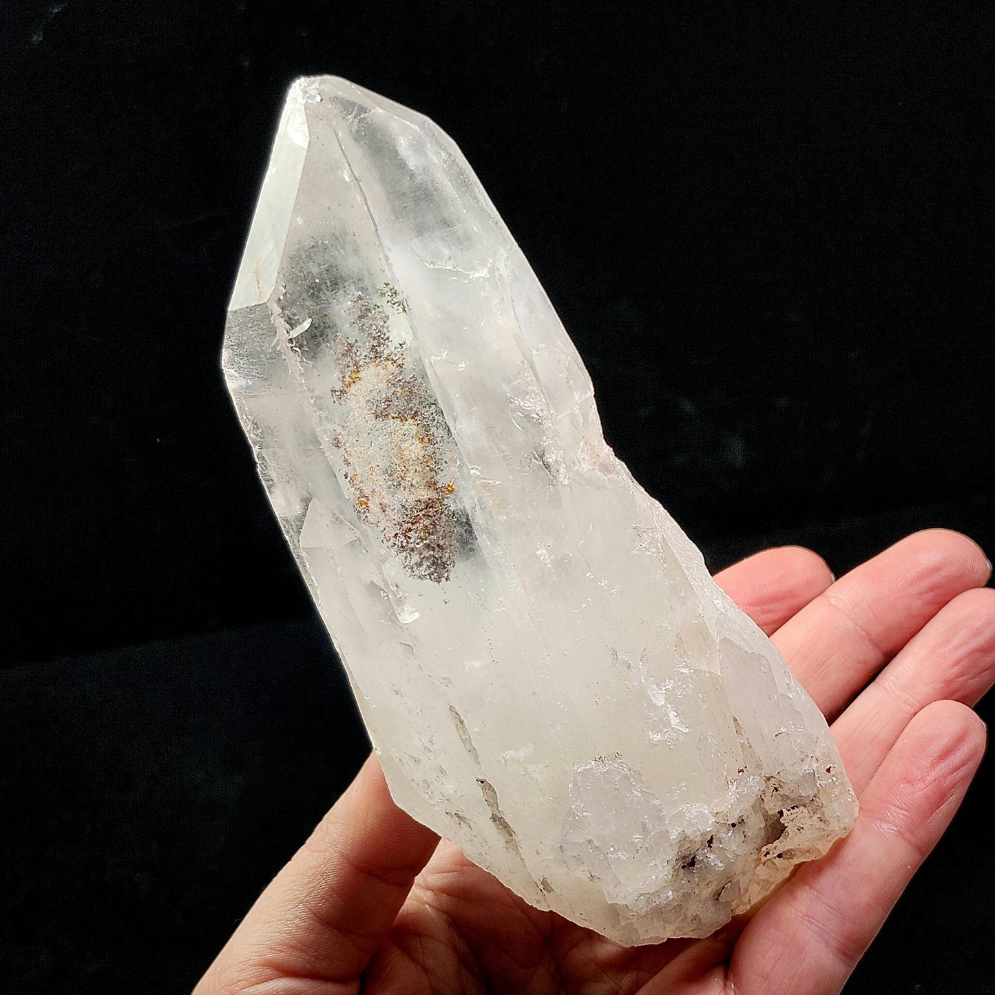 Lemurian Quartz Crystal 411g