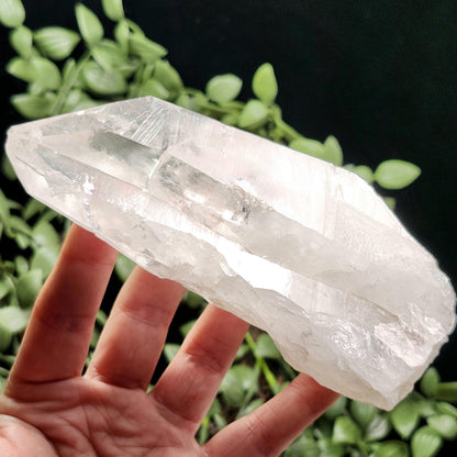 Lemurian Quartz Crystal 411g