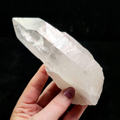 Lemurian Quartz Crystal 411g
