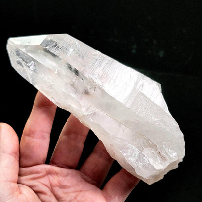 Lemurian Quartz Crystal 411g