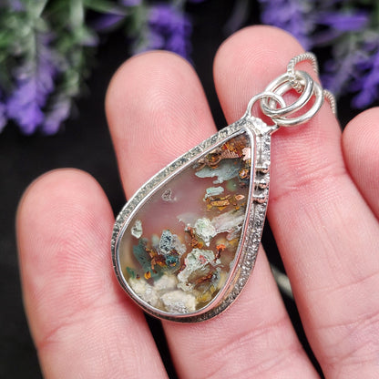 Gem Silica Pendant