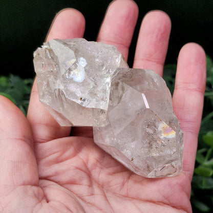 TWIN FLAME 152g Herkimer Diamond Quartz