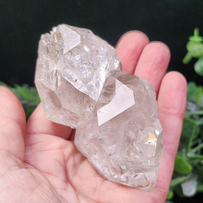TWIN FLAME 152g Herkimer Diamond Quartz