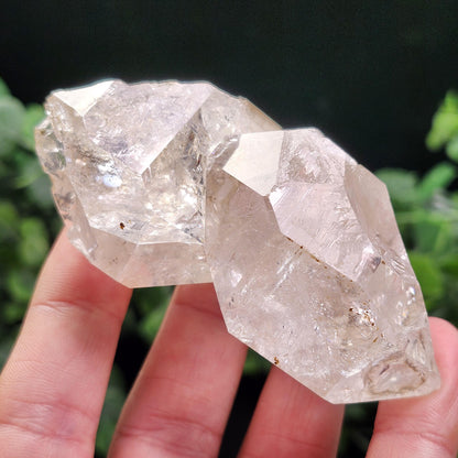 TWIN FLAME 152g Herkimer Diamond Quartz
