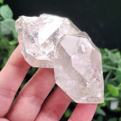 TWIN FLAME 152g Herkimer Diamond Quartz