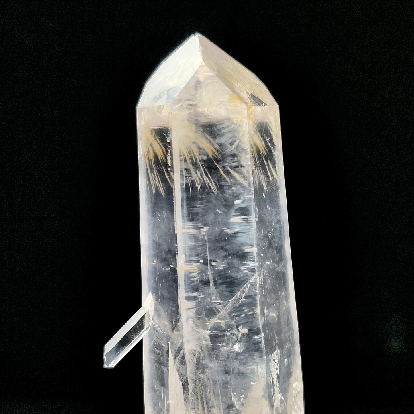 Blue Smoke Lemurian 58g with Manifestation Inclusion