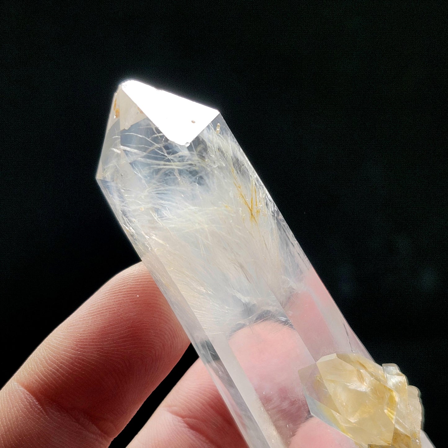 Blue Smoke Quartz 51g, Colombian Crystal