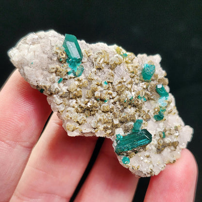 Dioptase Crystal 27.9g