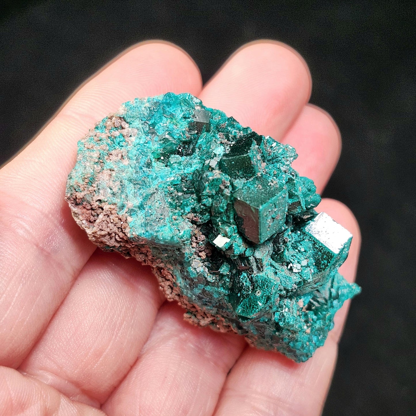 Dioptase Crystal 41g