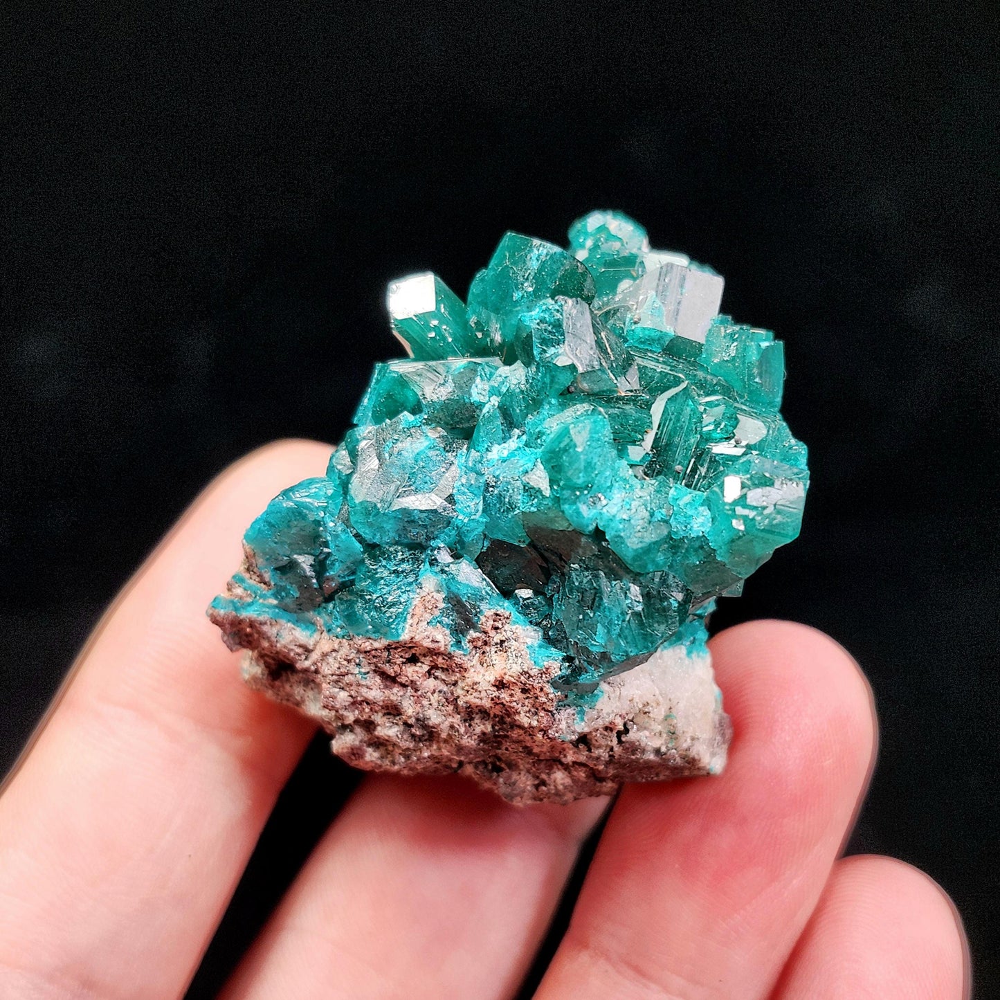 Dioptase Crystal 50.7g